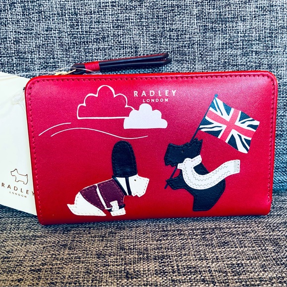 RADLEY LONDON Bags Radley London Leather Patchwork Dog Uk Wallet